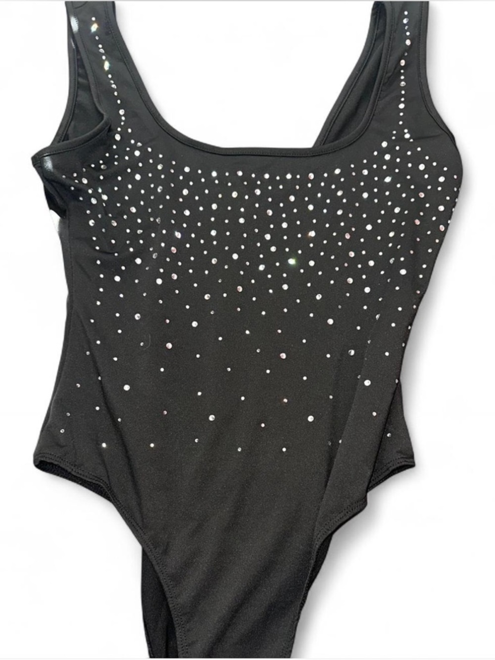 Black sequin bodysuit